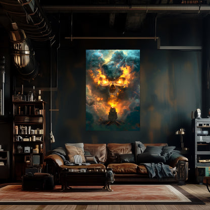 Fantasy Train Poster – Oblivion Express | Awe-Inspiring Wall Art for Sci-Fi & Fantasy Train Enthusiasts | Unique and Exclusive Artwork