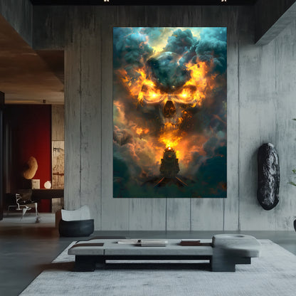 Fantasy Train Poster – Oblivion Express | Awe-Inspiring Wall Art for Sci-Fi & Fantasy Train Enthusiasts | Unique and Exclusive Artwork