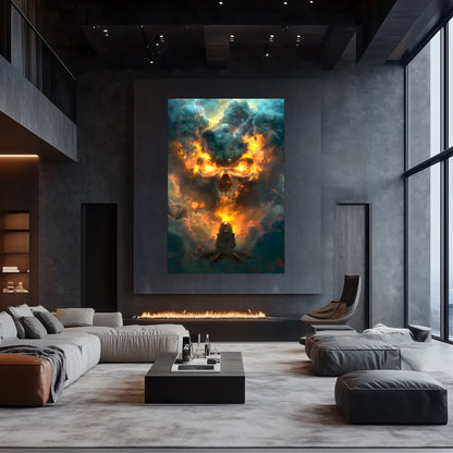 Fantasy Train Poster – Oblivion Express | Awe-Inspiring Wall Art for Sci-Fi & Fantasy Train Enthusiasts | Unique and Exclusive Artwork