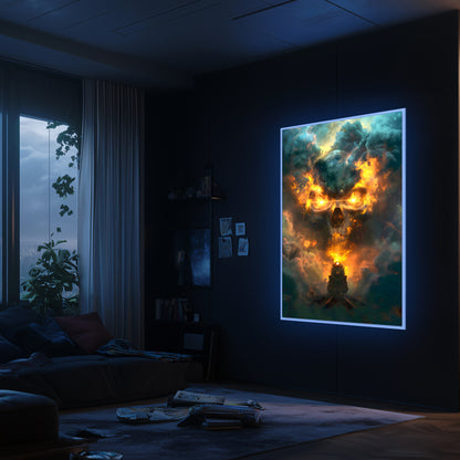 Fantasy Train Poster – Oblivion Express | Awe-Inspiring Wall Art for Sci-Fi & Fantasy Train Enthusiasts | Unique and Exclusive Artwork